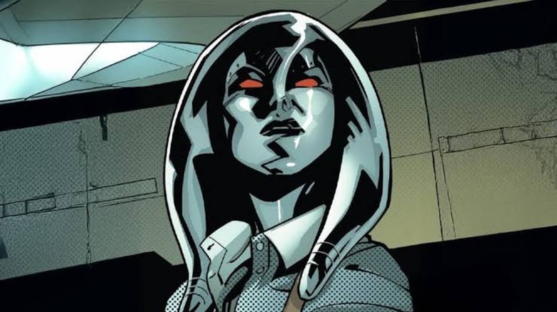 Jocasta wearing a collared shirt in Marvel Comics