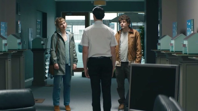 Tom and Gemma speak to Martin in Vivarium