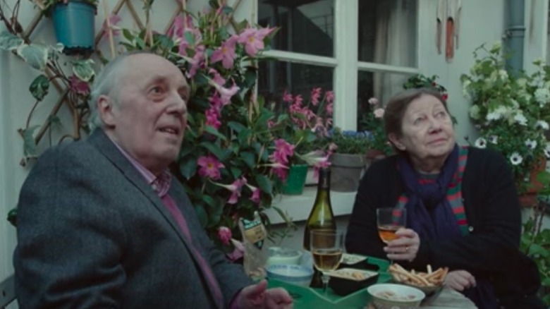 Fran﻿﻿çoise Lebrun and Dario Argento in Vortex