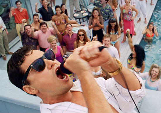 Wolf of Wall Street Poster header