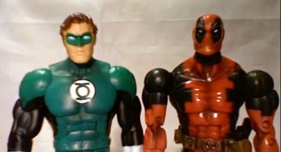 Hi, I'm a Marvel...and I'm a DC: Deadpool and Green Lantern