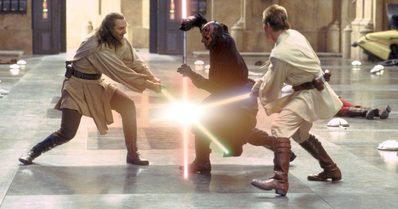 Fencing Lightsaber Duel