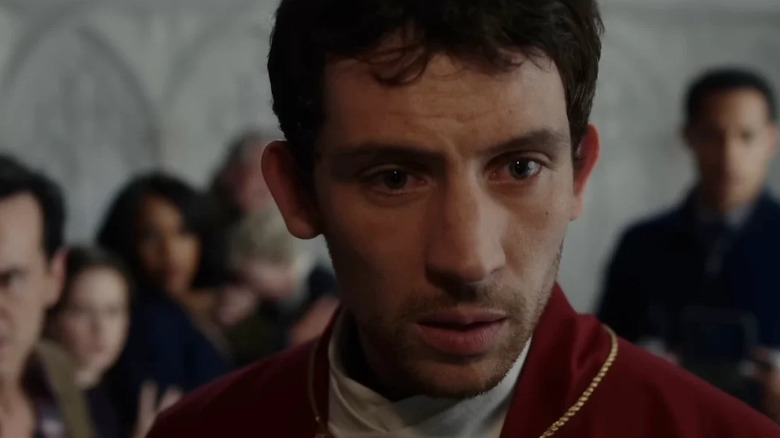 Jud looks alarmed in Wake Up Dead Man