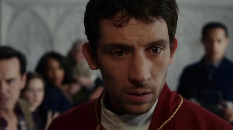 Jud ziet er geschokt uit in Wake Up Dead Man