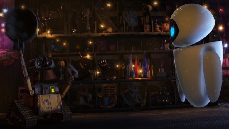 Wall-E dancing for Eve