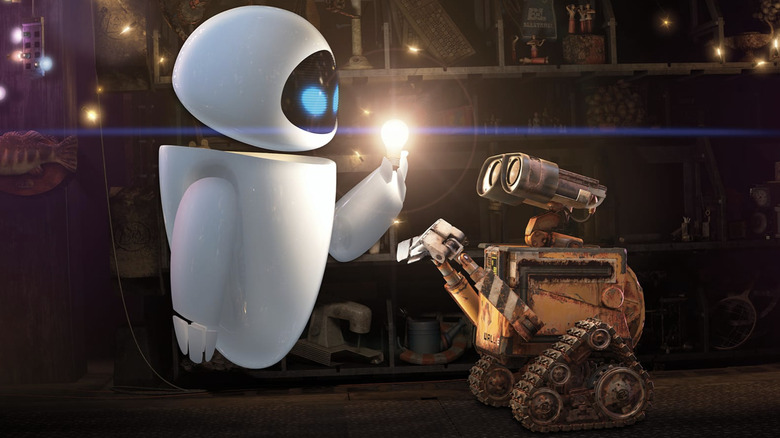 WALL-E and EVE in WALL-E