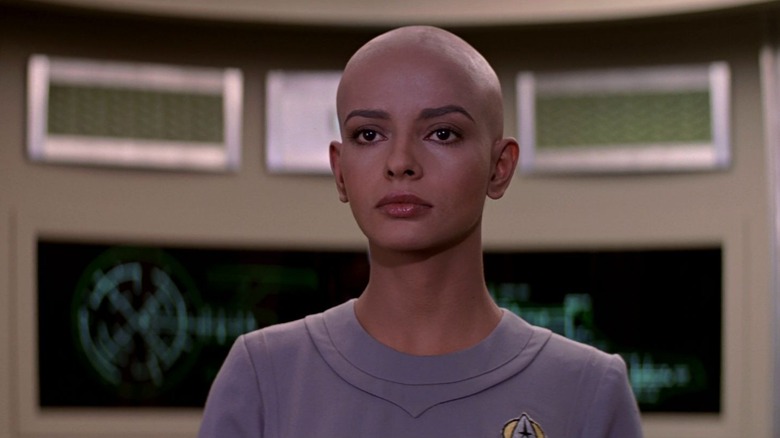 Ilia entering the bridge of the Enterprise in Star Trek: The Motion Picture