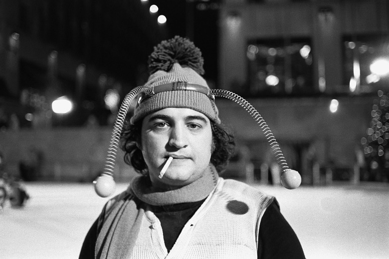 John Belushi as Bumble Bee at Skating Rink