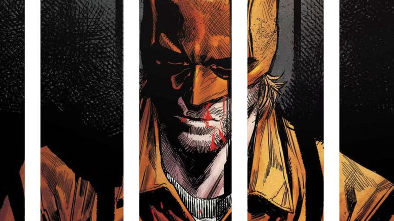 Daredevil in prison Issue #25 cover by Marco Checchetto and Matt Wilson
