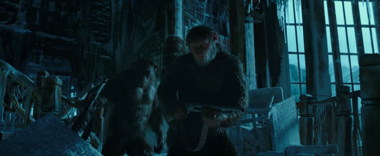War for the Planet of the Apes ceasar guns