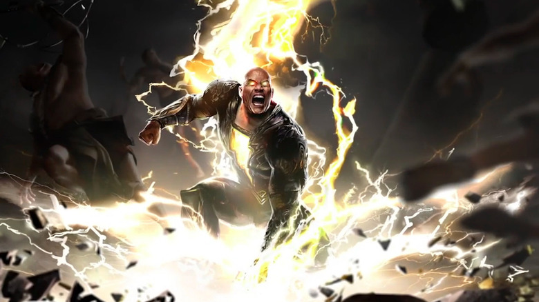 Black Adam Art Dwayne Johnson