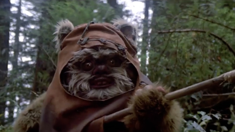 Warwick Davis as Wicket Star Wars: Return of the Jedi