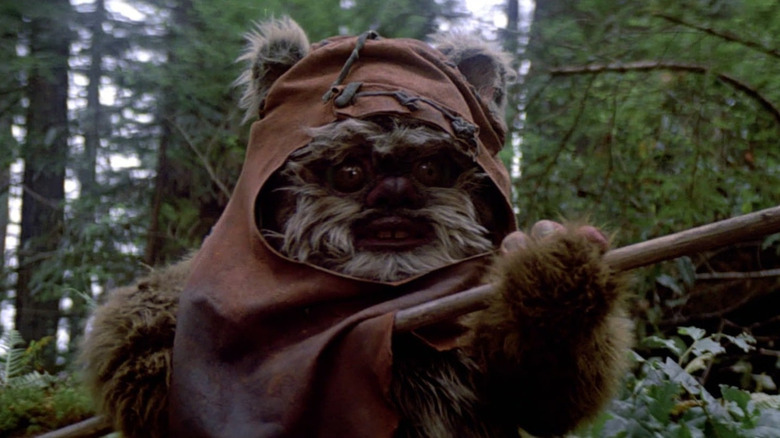 Warwick Davis in Return of the Jedi