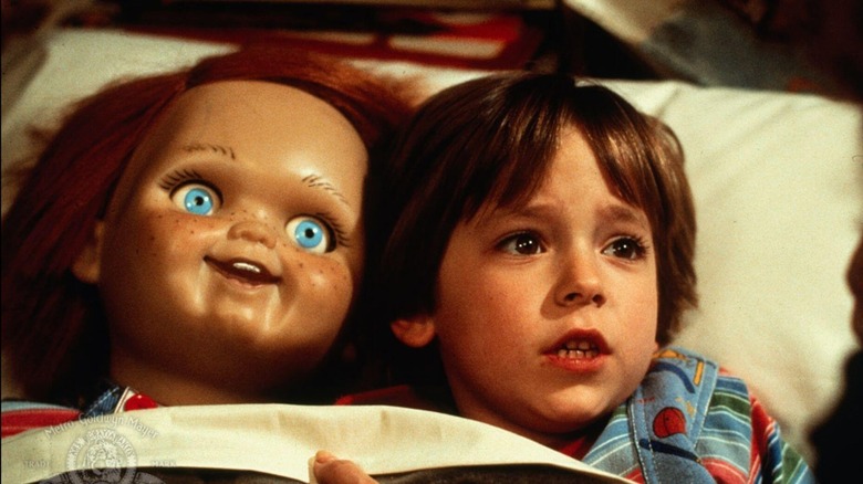 Chucky and Andy from Child's Play