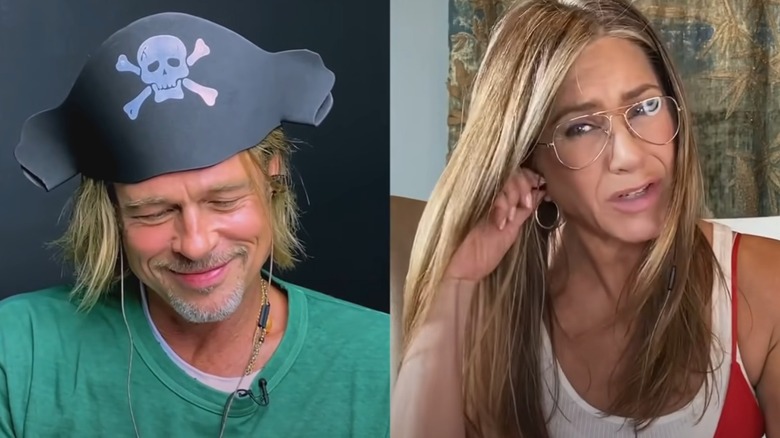 Brad Pitt and Jennifer Aniston
