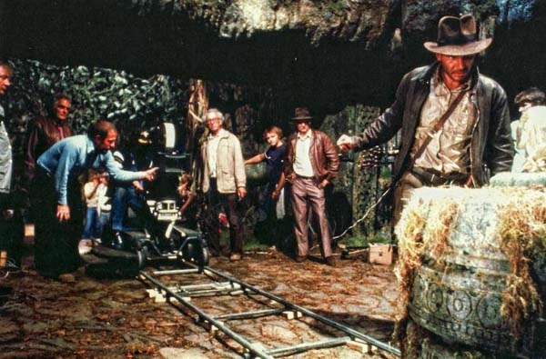 Raiders of the Lost Ark set photo