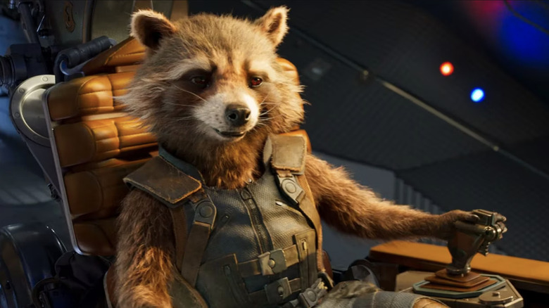 Rocket Raccoon Guardians of the Galaxy