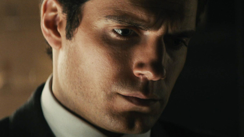 Napoleon Solo Henry Kavila looks at the big -plan of the uncle's man