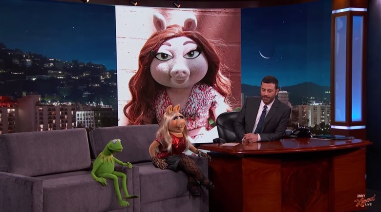 The Muppets interview on Jimmy Kimmel live