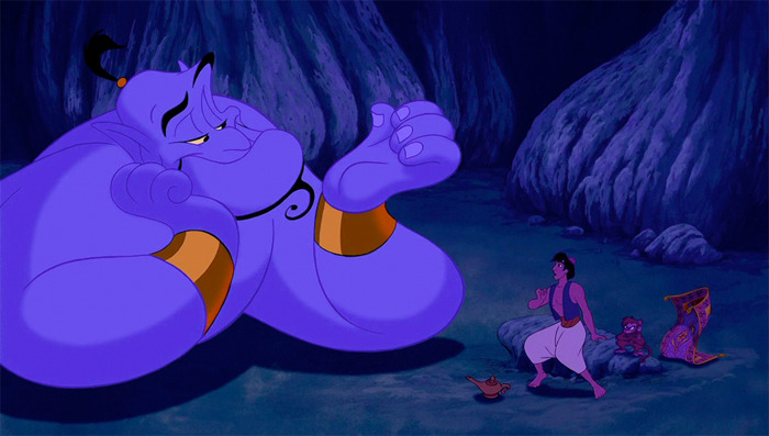 Robin Williams Aladdin outtakes