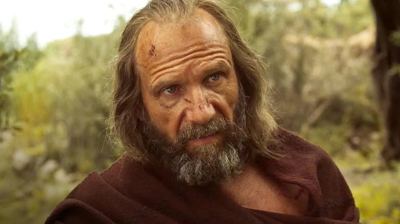 Odysseus outdoors in The Return