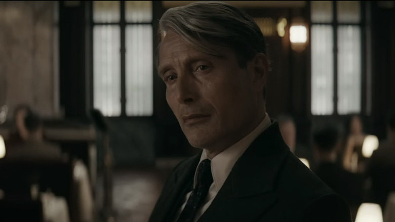 Mads Mikkelsen in Fantastic Beasts: The Secrets of Dumbledore