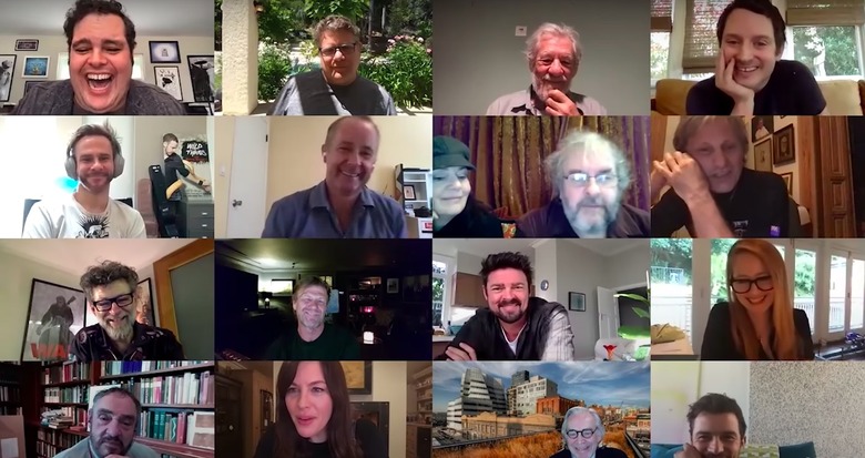 The Lord of the Rings cast reunite, show off their matching