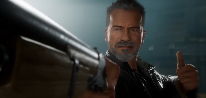 Mortal Kombat 11 Terminator Gameplay Footage