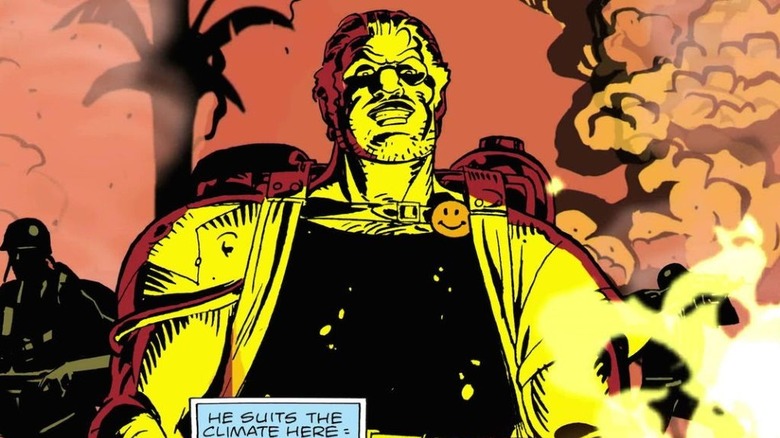 Watchmen the Comedian Vietnam flamethrower