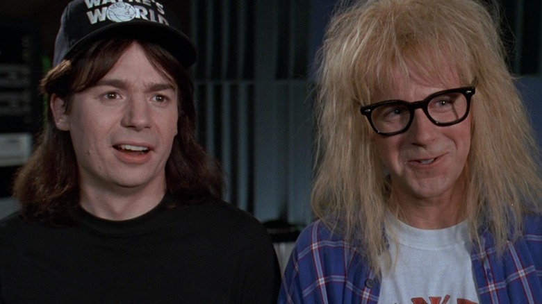 Mike Myers and Dana Carvey in Wayne's World