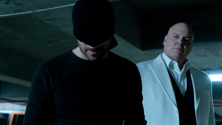 Daredevil - Daredevil and Kingpin