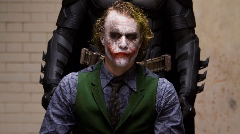 Heath Ledger as the Joker