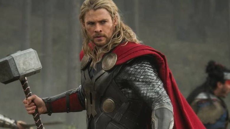 Chris Hemsworth as Thor in the MCU