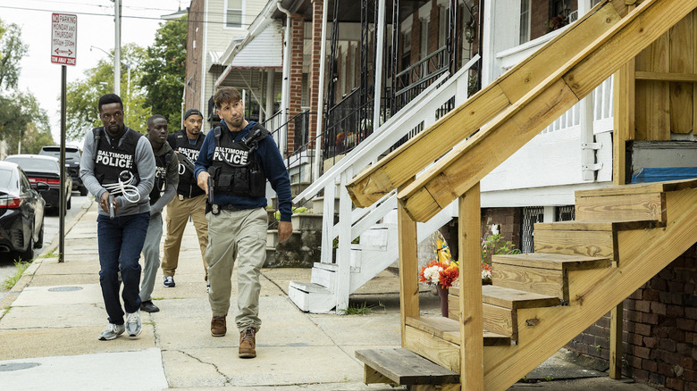 Jon Bernthal as Sgt. Wayne Jenkins and his team in "We Own This City"