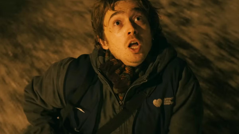 Bryan runs for his life in Resident Evil