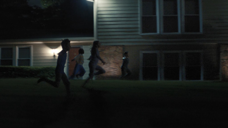 Kids running in Weapons