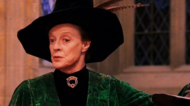 Maggie Smith as Professor Minerva McGonagall