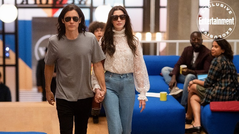 Jared Leto Anne Hathaway walking
