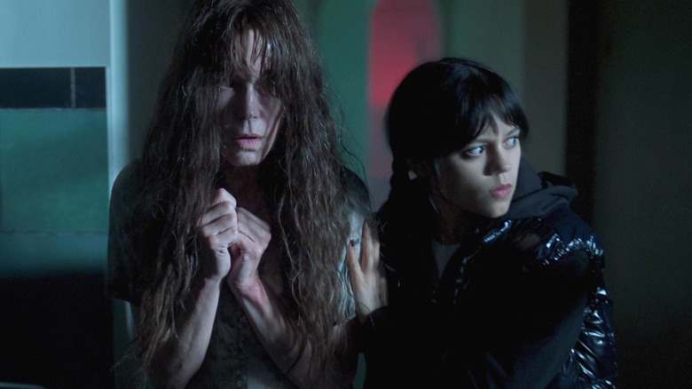 A traumatized Francoise is saved by Wednesday in Wednesday Season 2