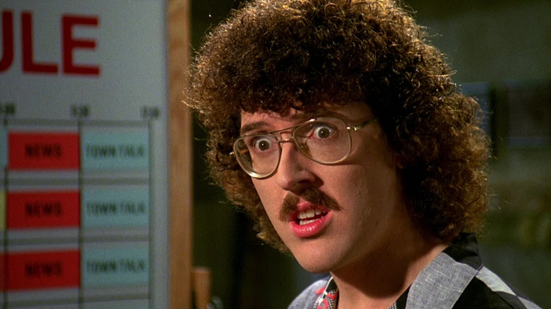 George Newman looking shocked in a scene from UHF