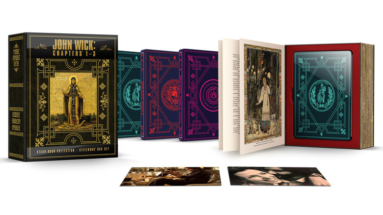 John Wick Steelbox Box Set