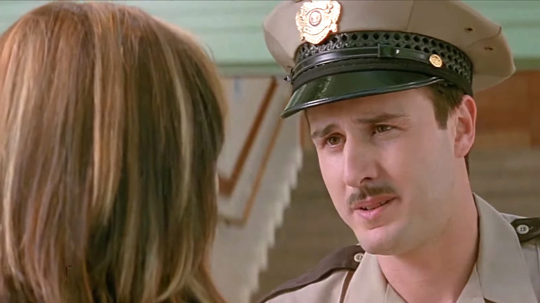 Scream, Gale talking to Dewey