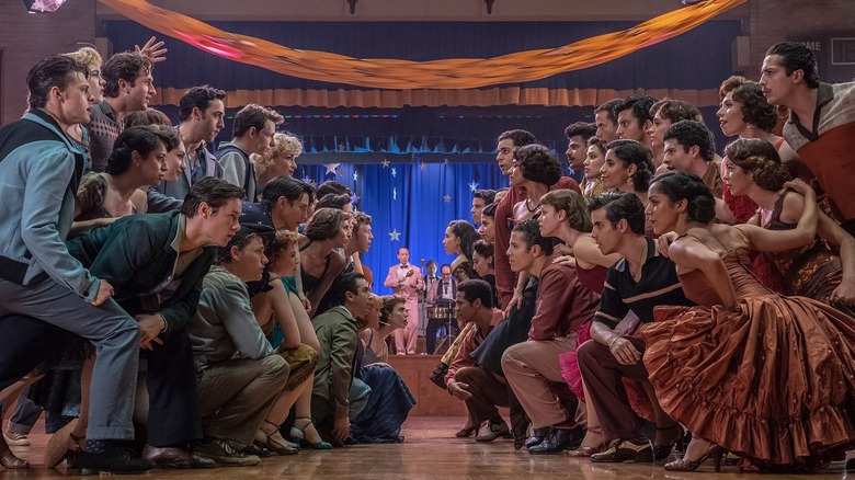 A showdown at the dance in West Side Story