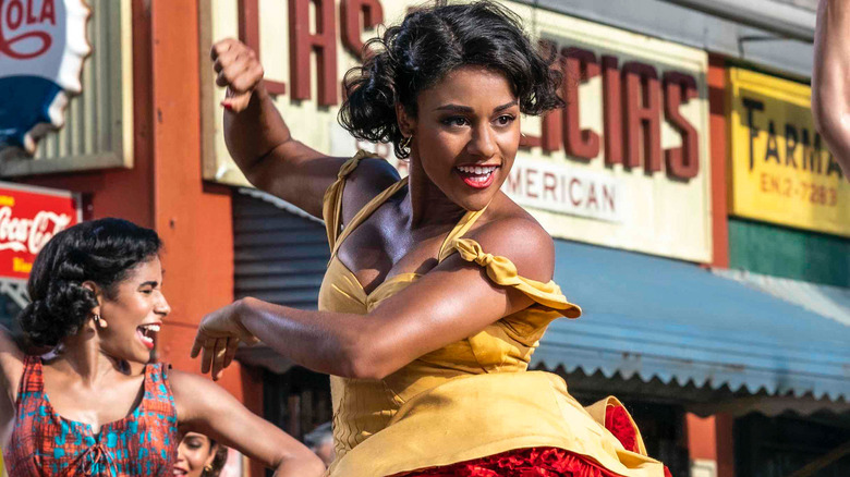 Ariana DeBose dancing in West Side Story