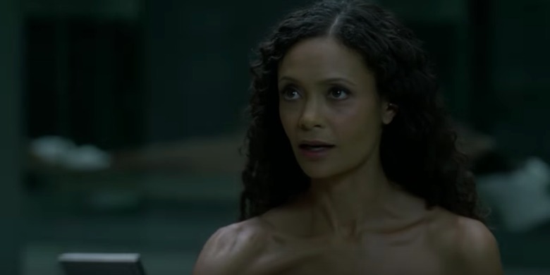 Thandie Newton's character Maeve Millay in Westworld