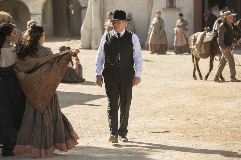 Westworld Episode 6 Photos: The Adversary doctor ford in the park