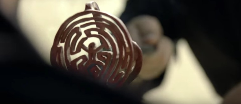 Teddy about to get branded in Westworld - The Maze