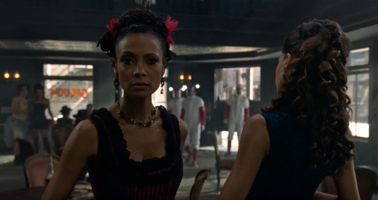 westworld episode 7 Thandie Newton – Maeve Millay hazmat suits