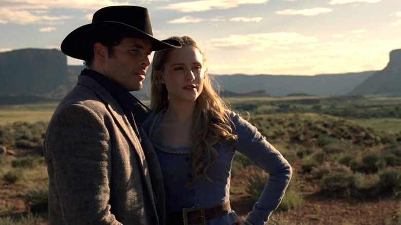 Westworld James Marsden Evan Rachel Wood