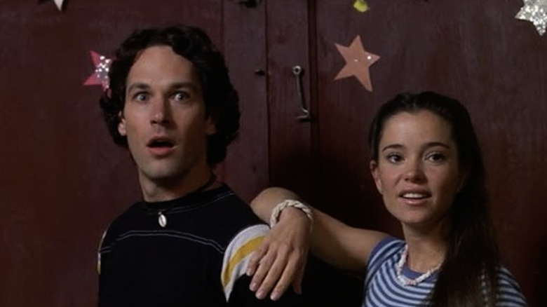 Paul Rudd and Marguerite Moreau in Wet Hot American Summer